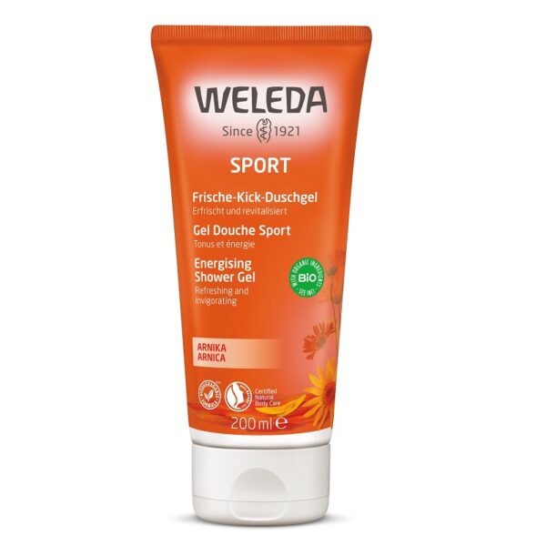 WELEDA Gel za tuširanje SPORT, 200 ml