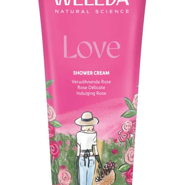WELEDA Aromatski gel za tuširanje LOVE, 200 ml