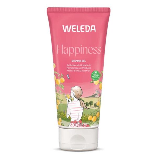 WELEDA Gel za tuširanje HAPPINESS, 200 ml